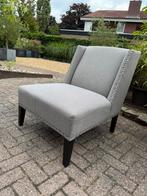 Prachtige Eichholtz fauteuil in Ralph Lauren visgraad stof, Huis en Inrichting, Ophalen, ., Eichholtz, 75 tot 100 cm
