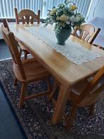 tafel en/of stoelen L & XL, Ophalen, 100 tot 150 cm, Robuust eiken, 50 tot 100 cm