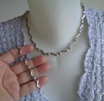 zilveren set KETTING + ARMBAND [291], Verzenden, Nieuw, Zilver, Zilver