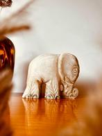 Prachtige marmeren olifant, Ophalen of Verzenden
