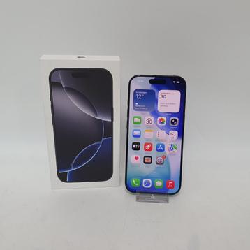  iPhone 16 Pro 256GB Titanium Black Zeer Nette Staat -100% beschikbaar voor biedingen