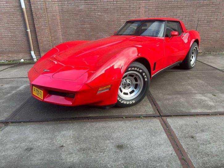 Chevrolet - 1981 - Corvette - - P-731-FL, Auto's, Chevrolet, Bedrijf, Corvette, Open dak, Overige brandstoffen, Cabriolet, Automaat