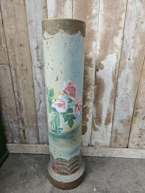 oude zuil ``WOONWINKEL RUSTIEK``, Antiek en Kunst, Curiosa en Brocante, Ophalen