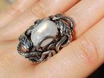 Vanoli 925 zilver slangen slang ring maansteen maat 18,5, Daiva1973@hotmail.com, 18 tot 19, Vanoli, Nieuw