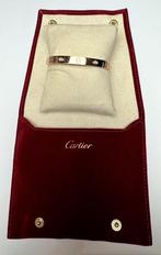 Cartier Love Armband 18K Rosegoud met 4 Diamanten Maat 16, Sieraden, Tassen en Uiterlijk, Armbanden, Goud, Goud, Met edelsteen