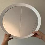 Mooie Ronde SPIEGEL met witte lijst (45 cm) IKEA, Huis en Inrichting, Woonaccessoires | Spiegels, Ophalen, Minder dan 50 cm, Gebruikt