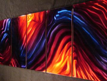 Origineel 3D metalen kunstwerk van Thee Iron Artist beschikbaar voor biedingen