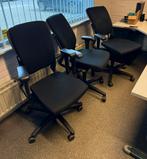 5 Ahrend zwarte bureaustoelen, Huis en Inrichting, Bureaustoelen, Ophalen, Gebruikt, Zwart, Bureaustoel