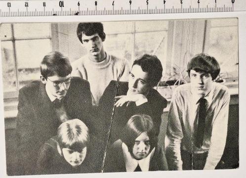 UNION JACK (60s band rond Arnhem; Frans van Vught?), Verzamelen, Muziek, Artiesten en Beroemdheden, Gebruikt, Foto of Kaart, Ophalen of Verzenden