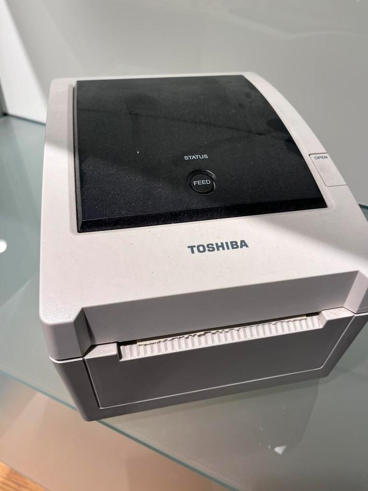Toshiba B-EV4D-GS14-QM-R label- en barcodeprinter., Computers en Software, Labelprinters, Zo goed als nieuw, Ophalen of Verzenden