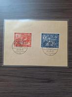 Briefkaart Geallieerde bezetting, Michel 230 en 231,gest, Ophalen of Verzenden, Briefkaart