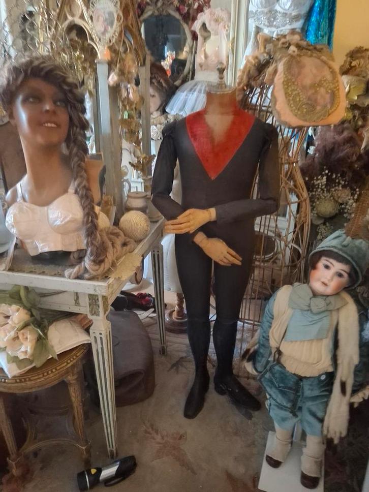 Antiek Mannequin Napoleon., Antiek en Kunst, Curiosa en Brocante, Ophalen of Verzenden