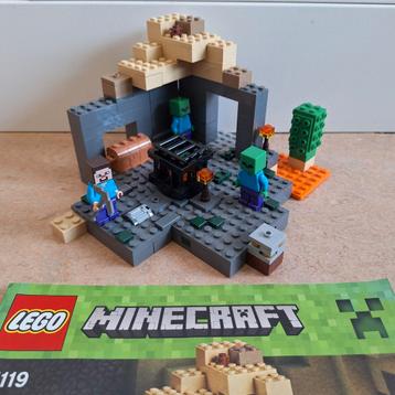 Lego Minecraft 21119 - De kerker / The dungeon