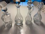Vier kristallen karaffen, Ophalen of Verzenden
