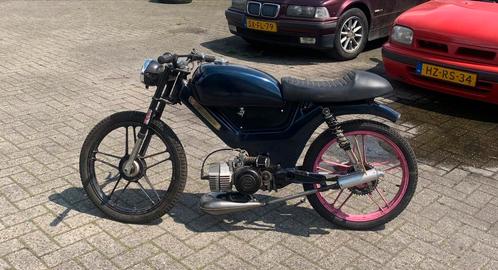 Puch maxi s cafe racer, Fietsen en Brommers, Brommers | Oldtimers, Puch, Maximaal 45 km/u, Ophalen