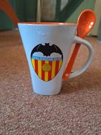 Mok met lepel Valencia CF, Ophalen of Verzenden, Zo goed als nieuw, Overige binnenlandse clubs, Overige typen