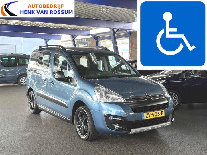 Citroen Berlingo 1.2 PureTech XTR Rolstoelauto | 5 persoons., Auto's, Citroën, Bedrijf, Te koop, Berlingo, Aangepast voor mindervaliden