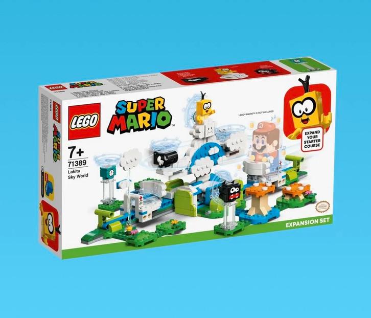 Lego Super Mario Lakitu Sky World 71389, Kinderen en Baby's, Speelgoed | Duplo en Lego, Gebruikt, Lego, Complete set, Ophalen of Verzenden