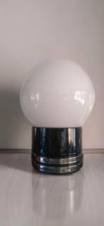 Vintage 60's designer Gae Aulenti Tafellamp, Huis en Inrichting, Gebruikt, Vintage, Ophalen of Verzenden, Glas