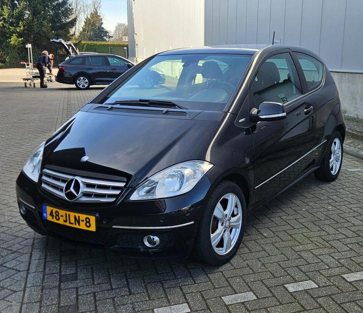 Mercedes-Benz A-Klasse 1.5 A160 3DRS CVT 2009 Zwart, Auto's, Mercedes-Benz, Bedrijf, A-Klasse, Benzine, D, Hatchback, Automaat