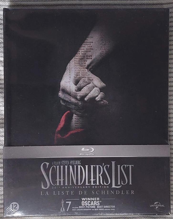 Schindlers List blu-ray (SEALED, digibook, limited), Cd's en Dvd's, Blu-ray, Nieuw in verpakking, Ophalen of Verzenden