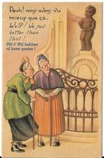 Ansichtkaart	Brussel	Manneken Pis	Humor, Verzenden, 1960 tot 1980, Brussel (Gewest)