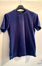 Scotch & Soda velours shirt blauw in maat M, Ophalen, Zo goed als nieuw, Scotch & Soda, Maat 48/50 (M)