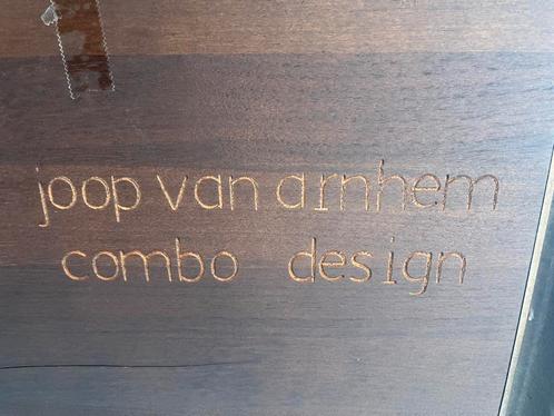 Joop van Arnhem eettafel + bankje, Huis en Inrichting, Tafels | Eettafels, Gebruikt, 100 tot 150 cm, 100 tot 150 cm, Vijf personen of meer