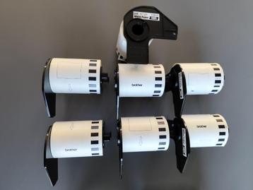 7 label rol / etiketten voor Brother QL-1100/QL1110NWB beschikbaar voor biedingen