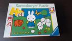 Nijntje Puzzel 2x20 Ravensburger, Ophalen of Verzenden, 10 tot 50 stukjes, Zo goed als nieuw