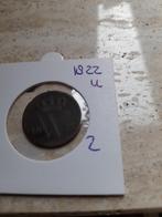 Cent 1822 Utrecht (nr 2), Postzegels en Munten, Munten | Nederland, Koning Willem I, Ophalen of Verzenden, 1 cent, Losse munt