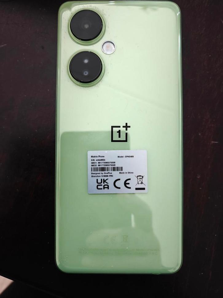 OnePlus Nord 3Ce lite 5G, Telecommunicatie, Mobiele telefoons | Overige merken, Zo goed als nieuw, Overige modellen, 6 megapixel of meer