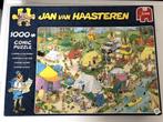 Jan van Haasteren puzzel 'Kamperen in het bos' 1000 stuks, Ophalen of Verzenden, 500 t/m 1500 stukjes, Legpuzzel, Zo goed als nieuw