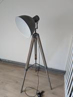 Landelijke staande vloerlamp, Huis en Inrichting, Ophalen, Gebruikt, Hout, 150 tot 200 cm