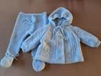 Baby Pakje Jasje + Broekje Maat 62  Kleur : baby Blauw, Ophalen of Verzenden, Zo goed als nieuw, Jasje, Geiser