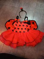 Lieveheersbeestje pak maat 92 met haarband, Ophalen of Verzenden, Gebruikt, 104 of kleiner, Meisje