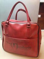 Vintage cabin luggage bowling bag Mandarin hotel Hong Kong, Gebruikt, Minder dan 40 cm, Minder dan 35 cm, Rood