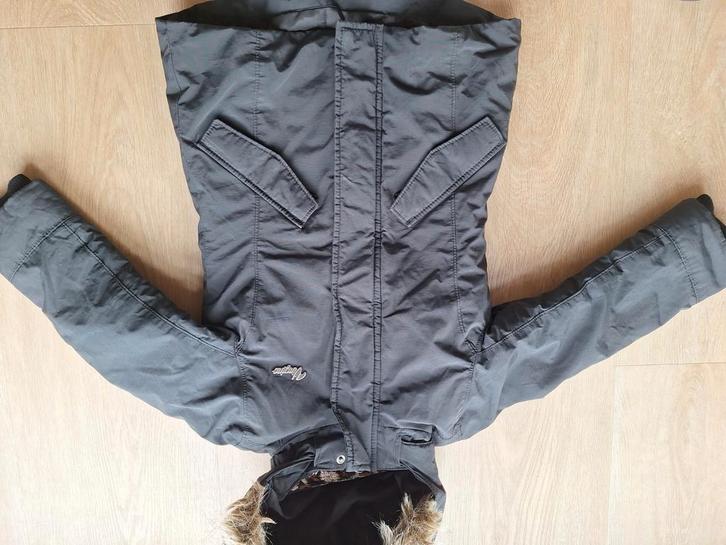 Vingino winterjas maat 110 - Model Tesso, Kleding | Dames, Jassen | Zomer, Gedragen, Zwart, Ophalen of Verzenden