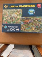Jan van Haasteren Puzzel 2x1000, Hobby en Vrije tijd, Denksport en Puzzels, Ophalen of Verzenden, Meer dan 1500 stukjes, Zo goed als nieuw