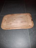Houten dienblad / decoratie schaal, Ophalen of Verzenden, Zo goed als nieuw, Rechthoekig, Hout