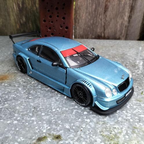 Mercedres CLK AMG DTM Street 1:18, Hobby en Vrije tijd, Modelauto's | 1:18, Zo goed als nieuw, Auto, Maisto, Ophalen of Verzenden