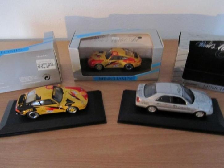 MINICHAMPS Porsche en Mercedes Limited Editions 1:43 OVP NEW, Hobby en Vrije tijd, Modelauto's | 1:43, Nieuw, Auto, MiniChamps