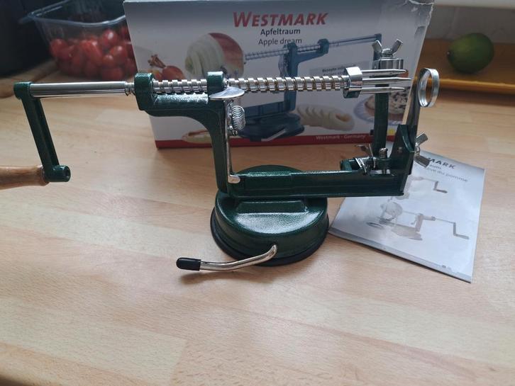Westmark Appelschiller, met zuignap, Huis en Inrichting, Keuken | Keukenbenodigdheden, Gebruikt, Ophalen of Verzenden