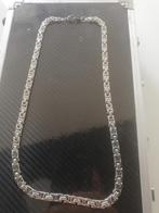 316l rvs koningsketting nieuw, Ophalen of Verzenden, Nieuw, Zilver, Overige materialen