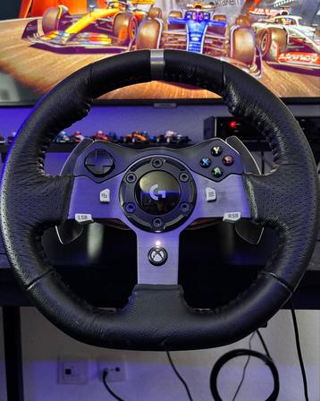 Logitech G920 Stuur + Pedalen Xbox/PC zgan beschikbaar voor biedingen