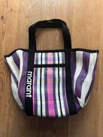 Isabel marant shopper darwen tas paars zwart tote bag streep, Ophalen of Verzenden, Zo goed als nieuw, Zwart, Shopper