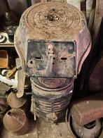 Hout kachel, Ophalen