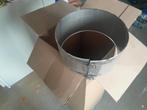 Metaloterm AT100 Dubbelwandige Kachelpijp, Gebruikt, Kachel, Minder dan 60 cm, Ophalen of Verzenden