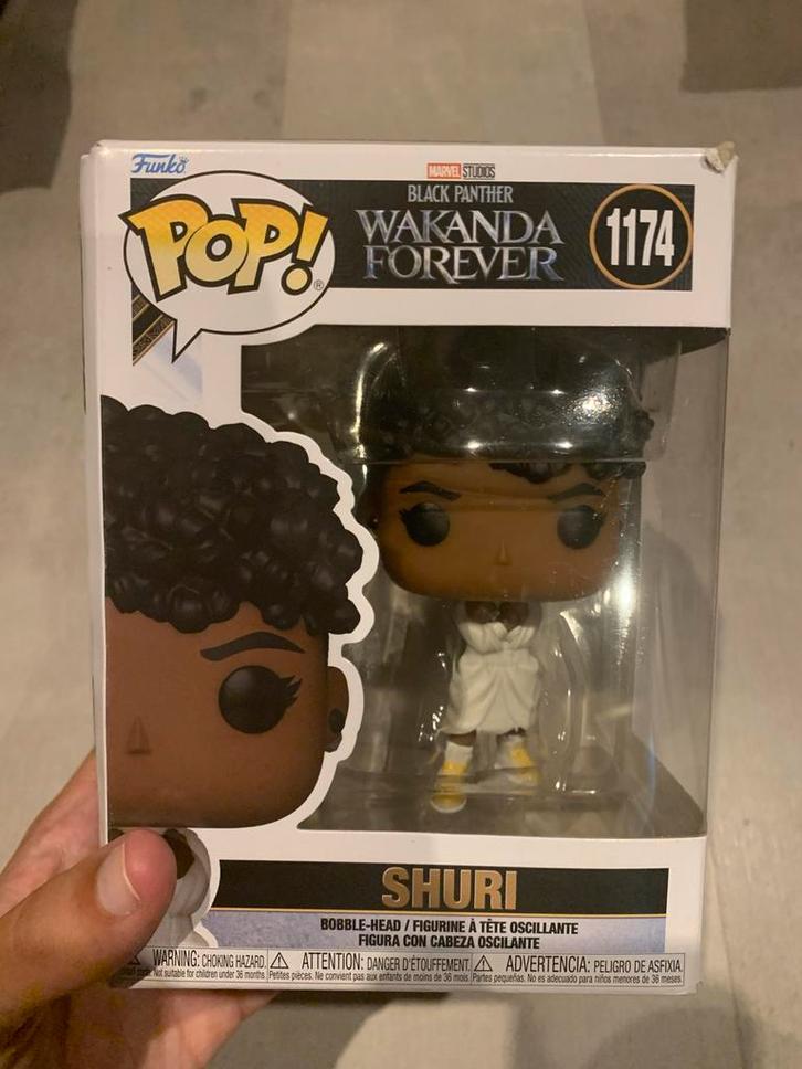 Funko Pop – Shuri (#1174) – Black Panther: Wakanda Forever, Verzamelen, Poppetjes en Figuurtjes, Zo goed als nieuw, Ophalen