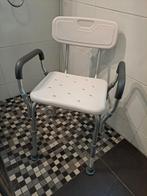 Douchestoel met afneembare armleuningen en verstelbare poten, Ophalen, Zo goed als nieuw